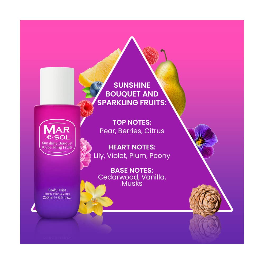Brume Parfumée femme corp 250ml – Fraîcheur & Sensualité
