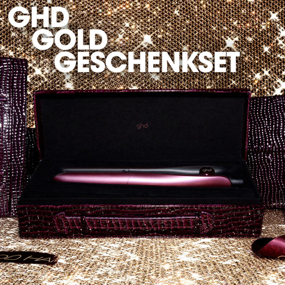 ghd Cherry Chic Collection – Styler ghd Gold® Édition Cerise + Coffret Luxe