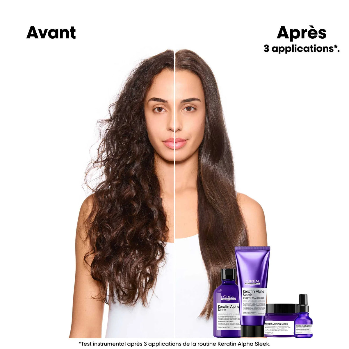 Routine Keratin Alpha Sleek L'Oréal Professionnel