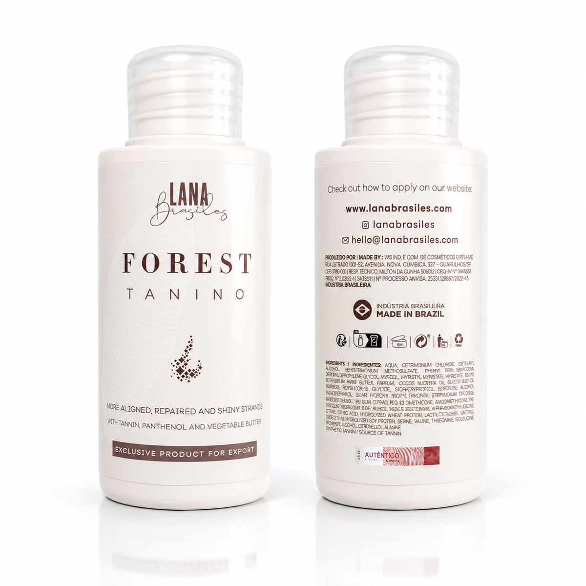 Lissage Tanin Naturel Forest Tanino - Lana Brasiles