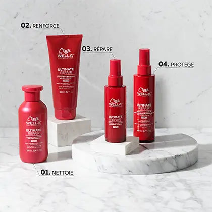 Soin Miracle Revitalisant Ultimate Repair Wella 185ml – Réparation en 90s | Keraliss Lissage