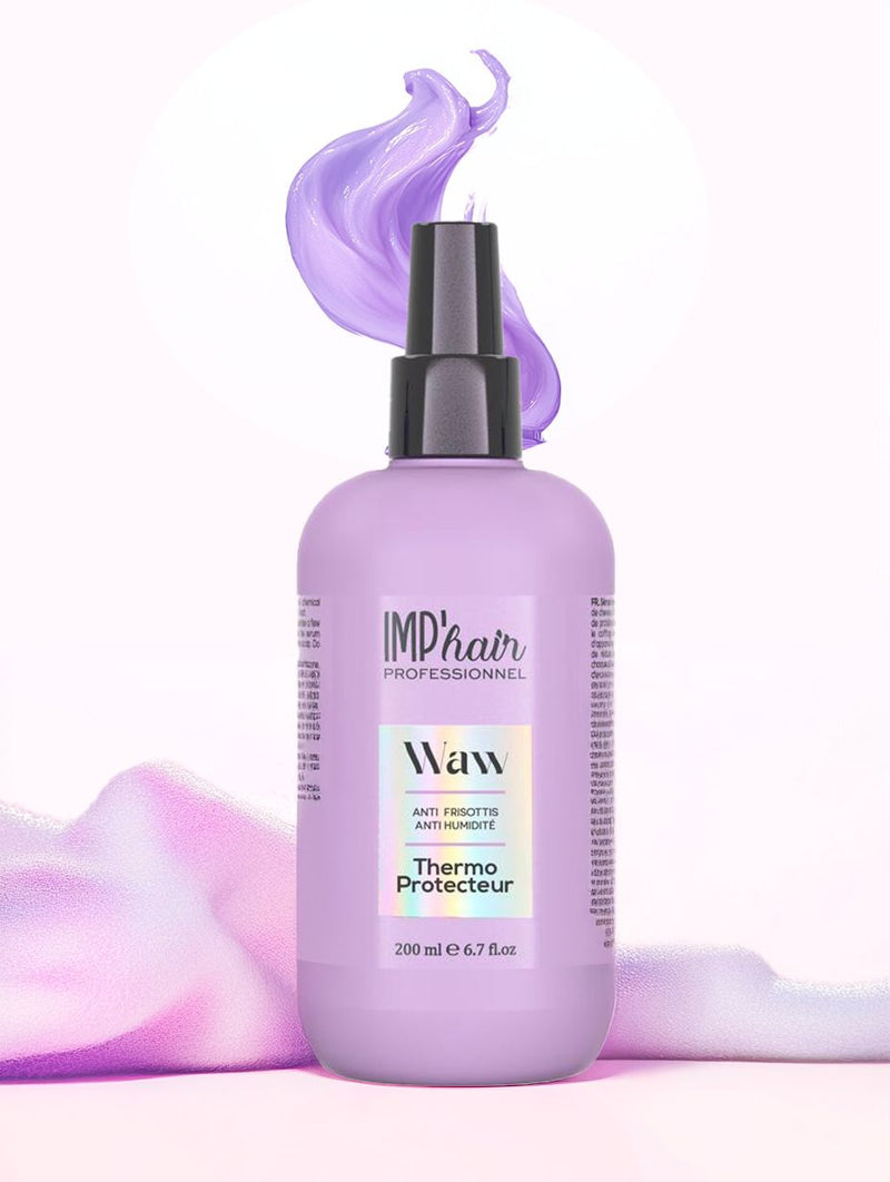 Spray Thermo-Protecteur IMP'HAIR 200 ml — Camomille & FiberHance™ BM | Protection Lisseur & Brushing