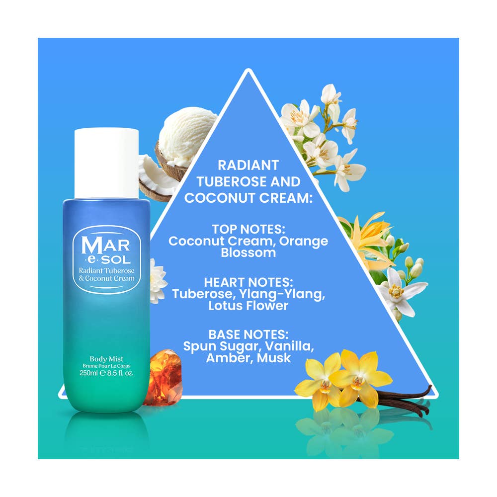 Brume Parfumée femme corp 250ml – Fraîcheur & Sensualité