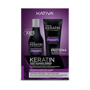 Kativa – Kit Lissage Express à la Kératine – Lissage Maison Sans Formol