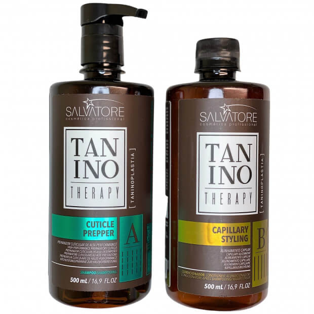 Lissage Tanin Salvatore – Tanino Therapy A & B – Sans Formol
