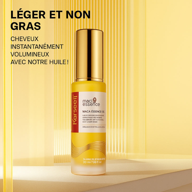 Huile essentielle Maca Power Karseell 50 ml – Sérum Argan Multifonction | Peau, Cheveux & Ongles