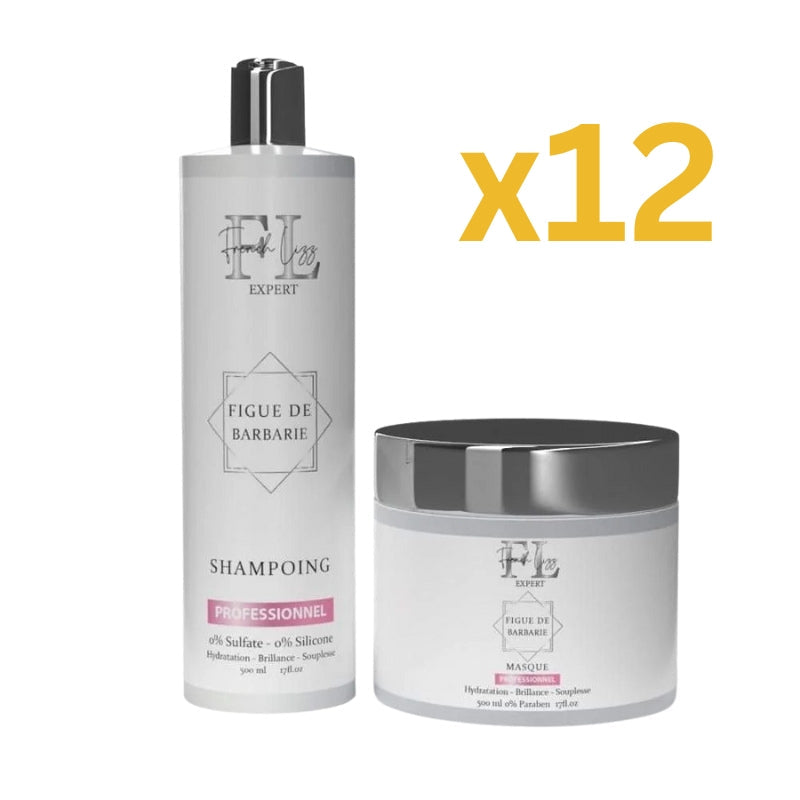 Lot Pour Pro Kit Sans Sulfate French Lizz Figue De Barbarie Lissage Expert
