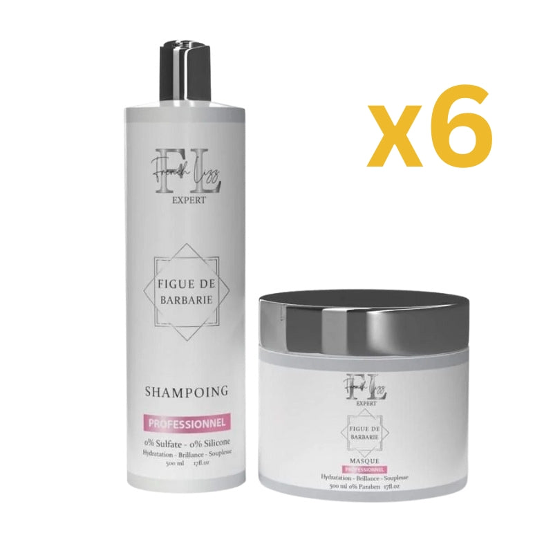 Lot Pour Pro Kit Sans Sulfate French Lizz Figue De Barbarie Lissage Expert