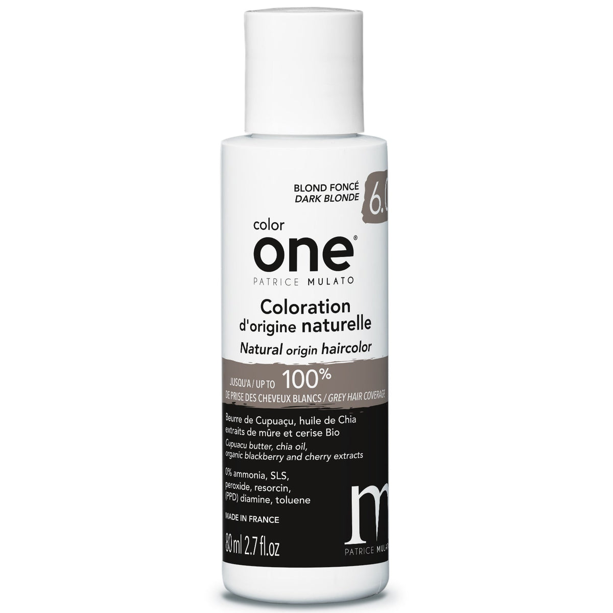 Mulato Color One 6.0 Blond Foncé 80ml