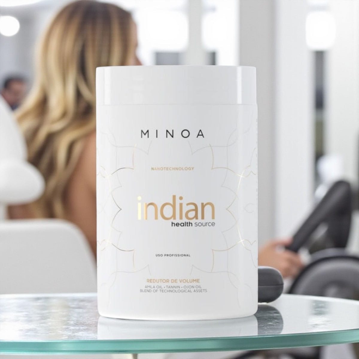 BTX Lissant Indian Health Source Minoa – Masque Réducteur de Volume & Brillance