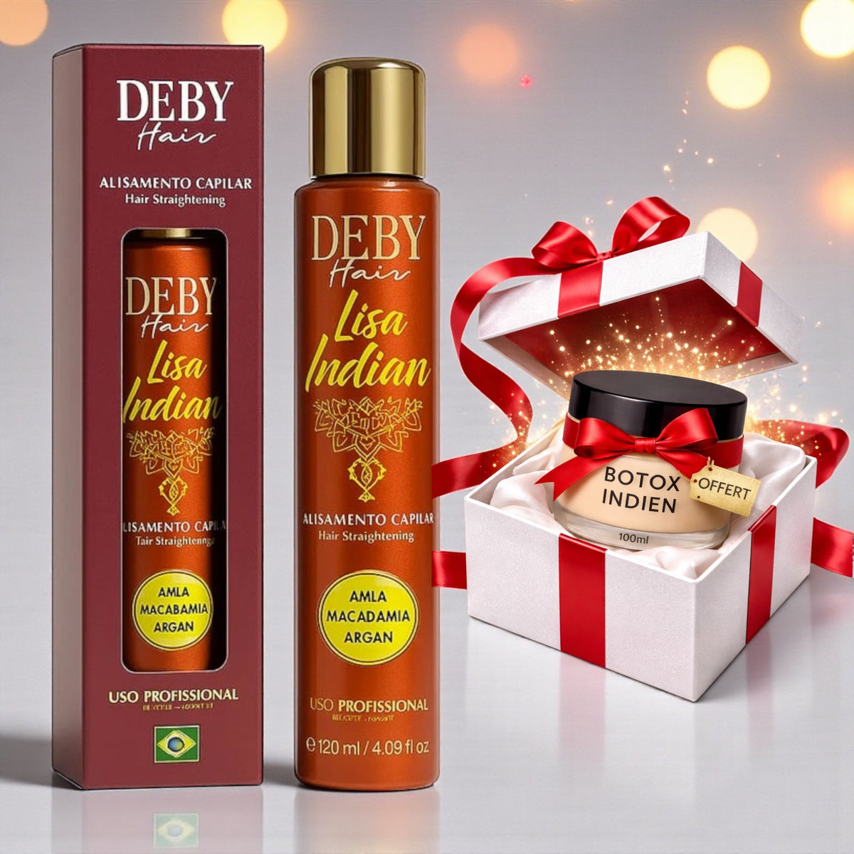 Lissage Indien Deby Hair Lisa Indian 120 ml – Offre Spéciale Soldes 2026