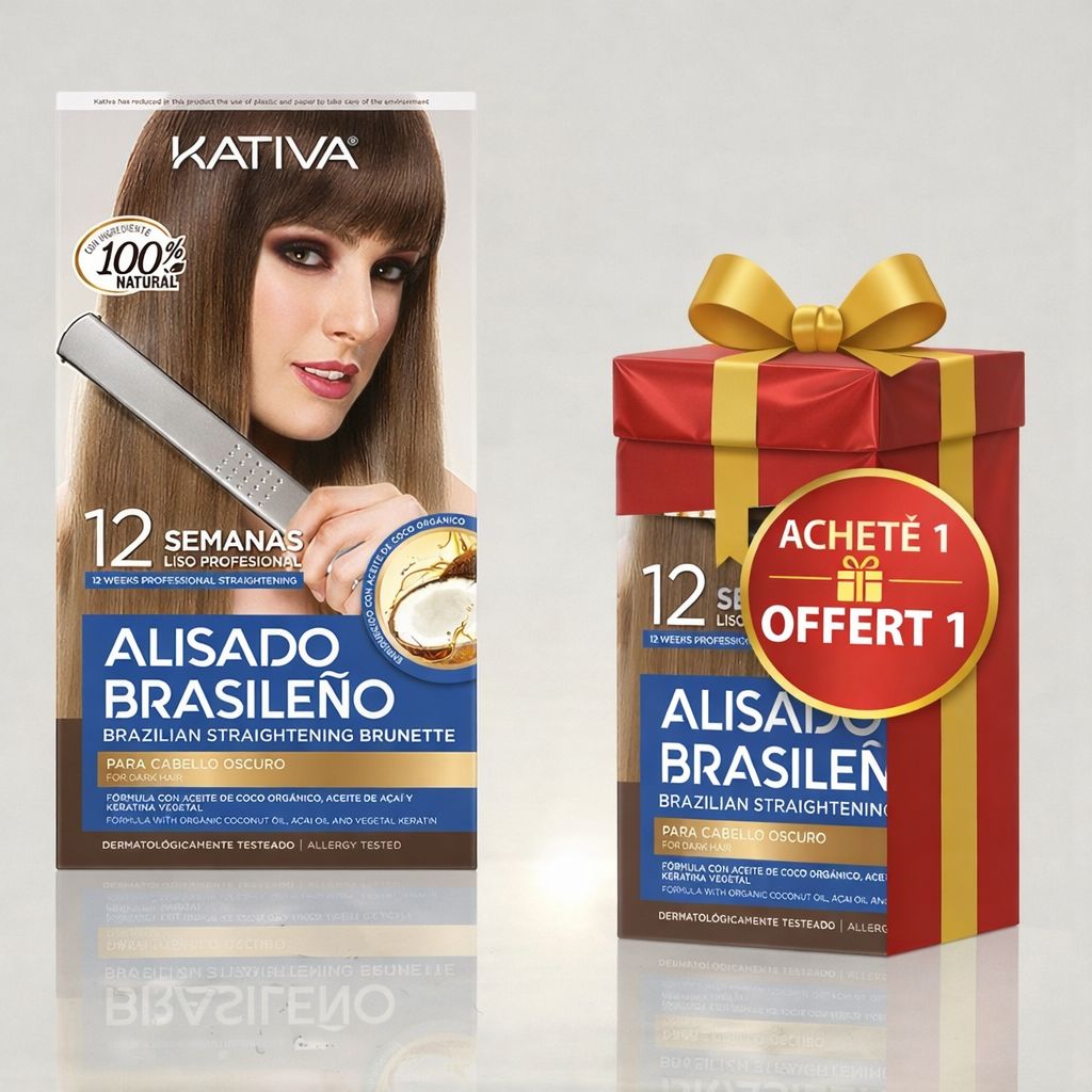 Lissage Sans Formaldéhyde Spécial Cheveux Foncés – 1 Acheté = 1 Offert | Soldes 2026