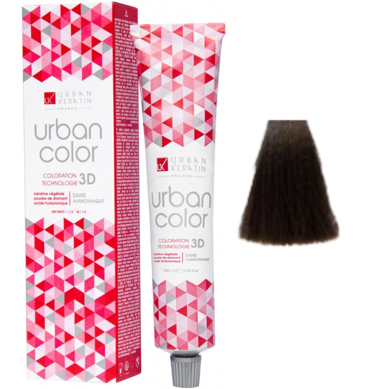 Coloration Sans Ammoniaque Urban Color Urban Keratin 100ml | Keraliss Lissage