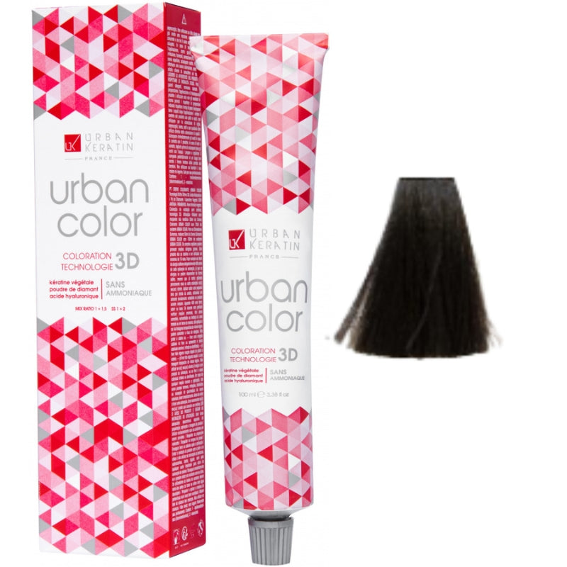 Coloration Sans Ammoniaque Urban Color Urban Keratin 100ml | Keraliss Lissage