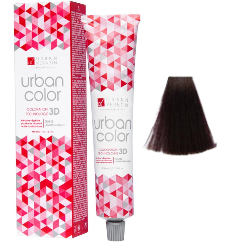 Coloration Sans Ammoniaque Urban Color Urban Keratin 100ml | Keraliss Lissage