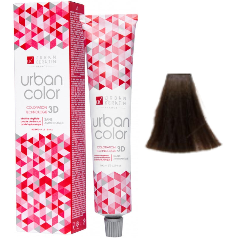 Coloration Sans Ammoniaque Urban Color Urban Keratin 100ml | Keraliss Lissage