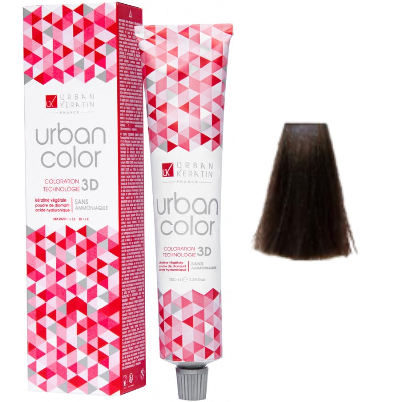 Coloration Sans Ammoniaque Urban Color Urban Keratin 100ml | Keraliss Lissage