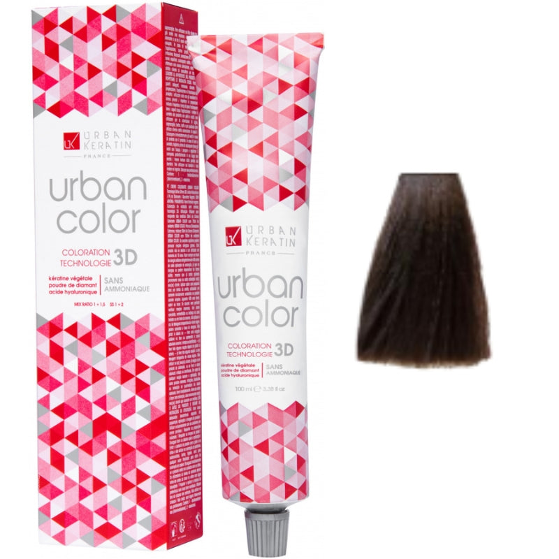 Coloration Sans Ammoniaque Urban Color Urban Keratin 100ml | Keraliss Lissage