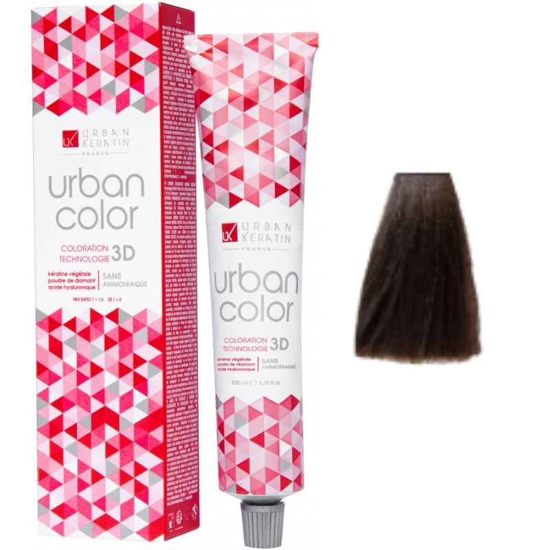 Coloration Sans Ammoniaque Urban Color Urban Keratin 100ml | Keraliss Lissage