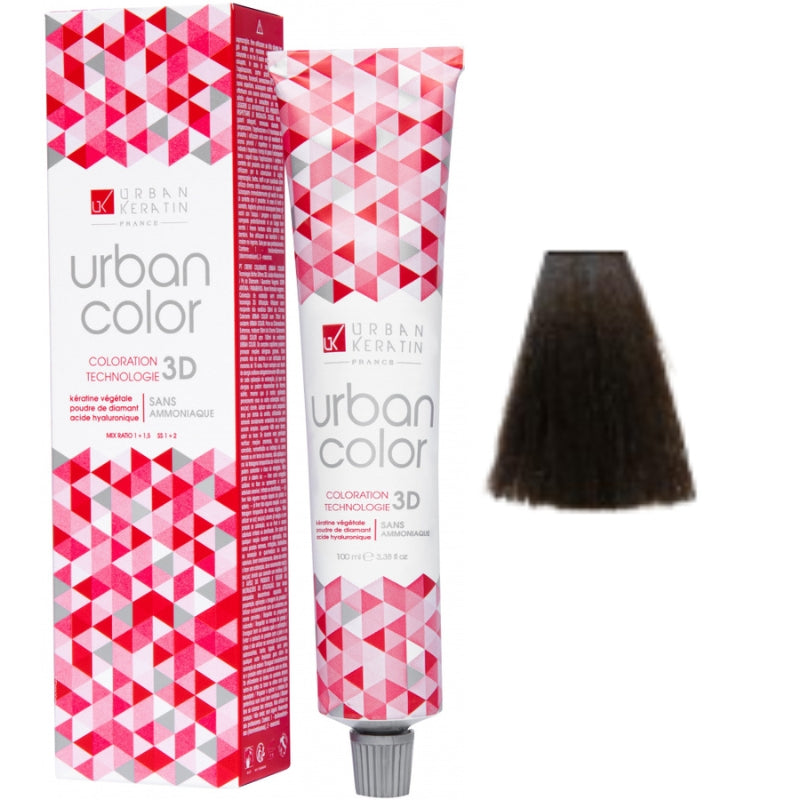 Coloration Sans Ammoniaque Urban Color Urban Keratin 100ml | Keraliss Lissage