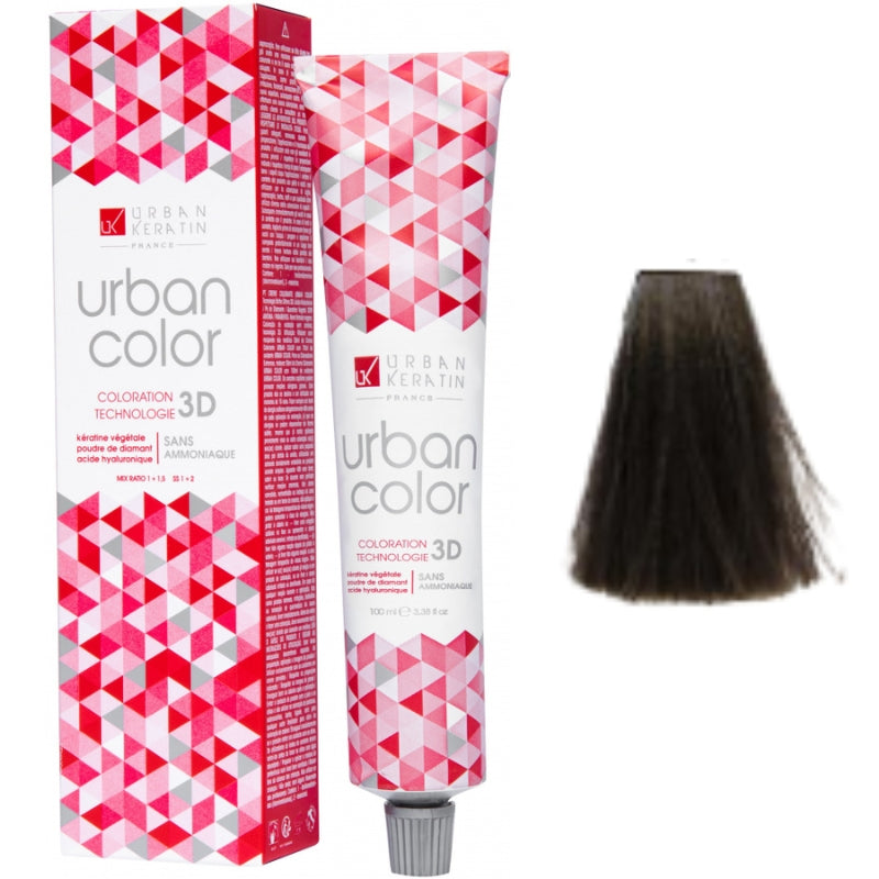 Coloration Sans Ammoniaque Urban Color Urban Keratin 100ml | Keraliss Lissage