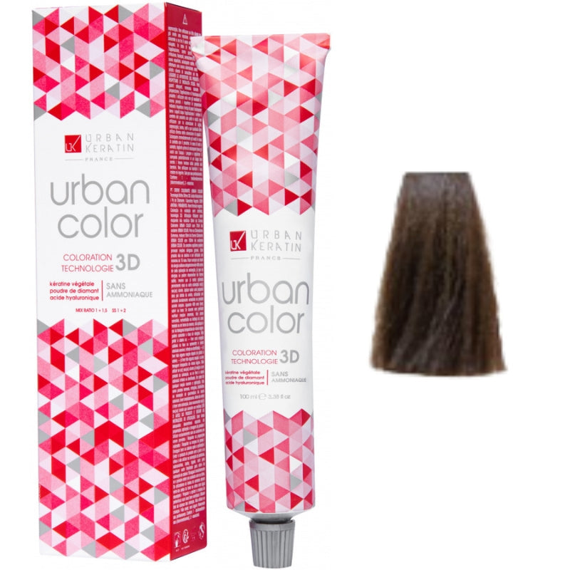 Coloration Sans Ammoniaque Urban Color Urban Keratin 100ml | Keraliss Lissage