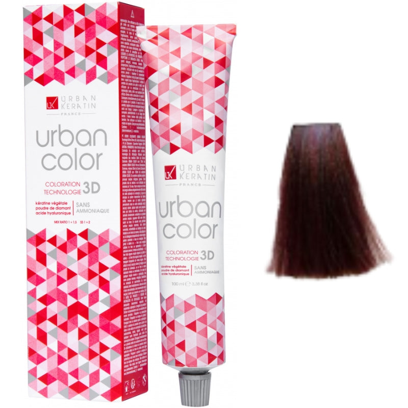 Coloration Sans Ammoniaque Urban Color Urban Keratin 100ml | Keraliss Lissage