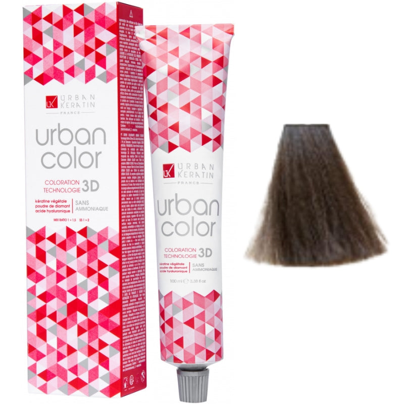 Coloration Sans Ammoniaque Urban Color Urban Keratin 100ml | Keraliss Lissage