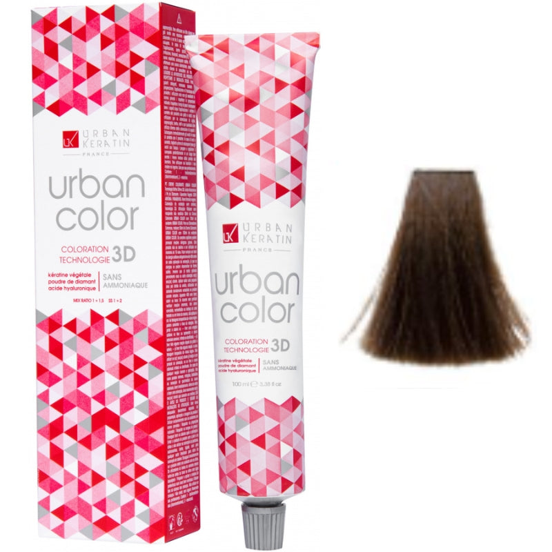 Coloration Sans Ammoniaque Urban Color Urban Keratin 100ml | Keraliss Lissage