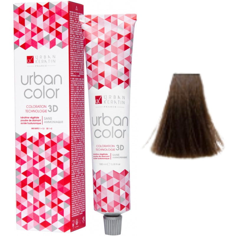 Coloration Sans Ammoniaque Urban Color Urban Keratin 100ml | Keraliss Lissage