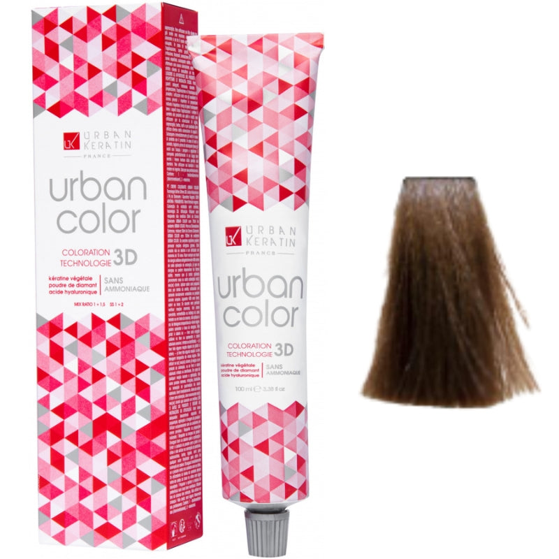 Coloration Sans Ammoniaque Urban Color Urban Keratin 100ml | Keraliss Lissage