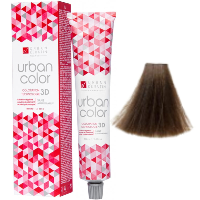 Coloration Sans Ammoniaque Urban Color Urban Keratin 100ml | Keraliss Lissage