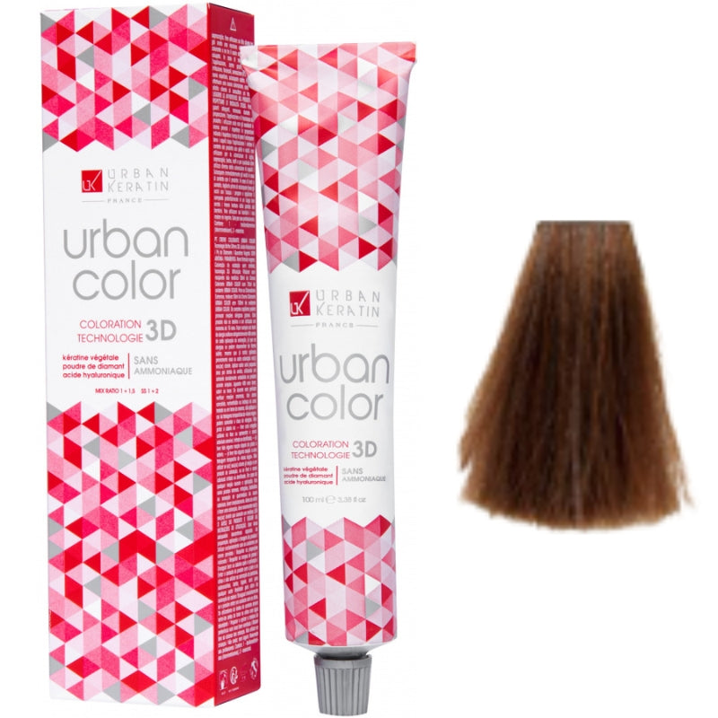 Coloration Sans Ammoniaque Urban Color Urban Keratin 100ml | Keraliss Lissage