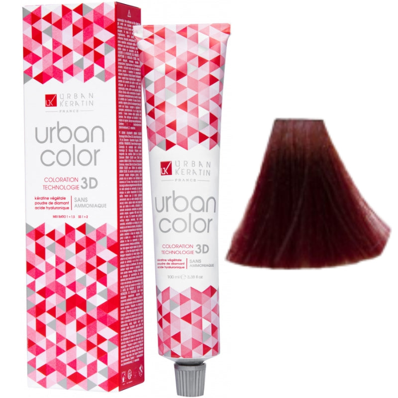 Coloration Sans Ammoniaque Urban Color Urban Keratin 100ml | Keraliss Lissage