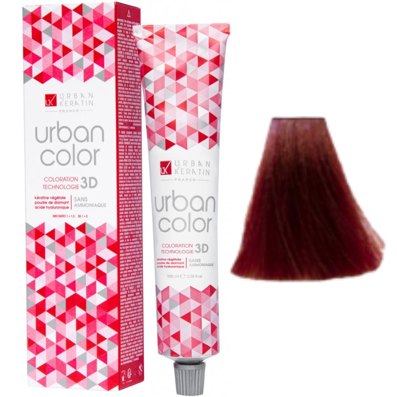 Coloration Sans Ammoniaque Urban Color Urban Keratin 100ml | Keraliss Lissage