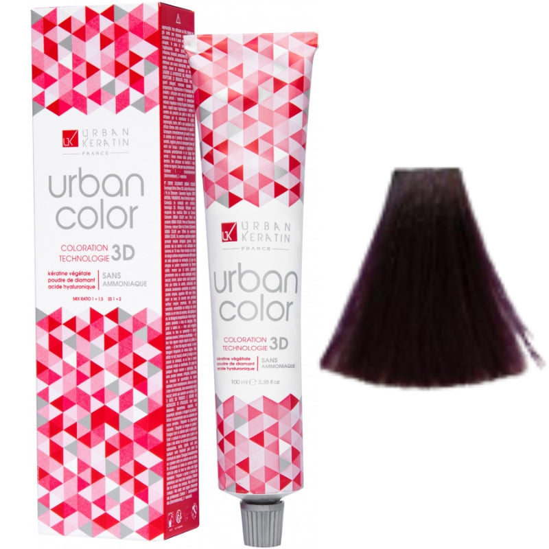 Coloration Sans Ammoniaque Urban Color Urban Keratin 100ml | Keraliss Lissage