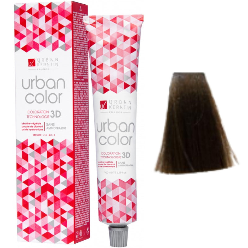 Coloration Sans Ammoniaque Urban Color Urban Keratin 100ml | Keraliss Lissage