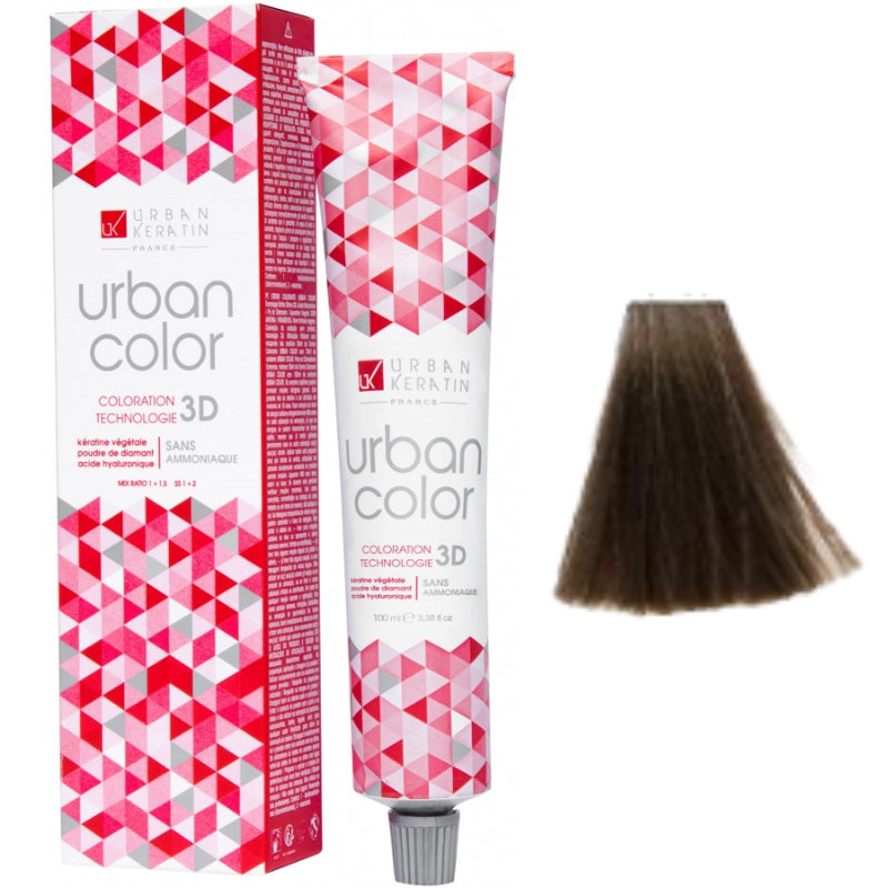 Coloration Sans Ammoniaque Urban Color Urban Keratin 100ml | Keraliss Lissage