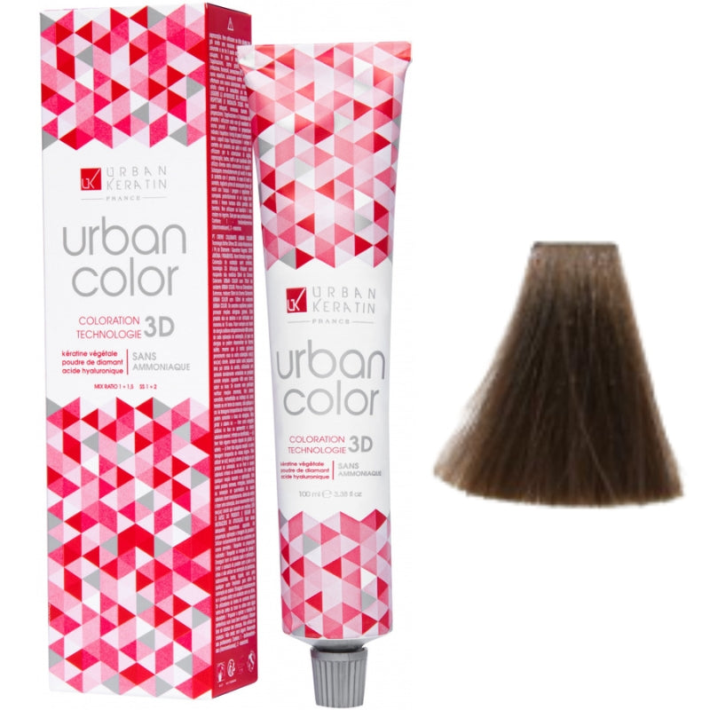 Coloration Sans Ammoniaque Urban Color Urban Keratin 100ml | Keraliss Lissage
