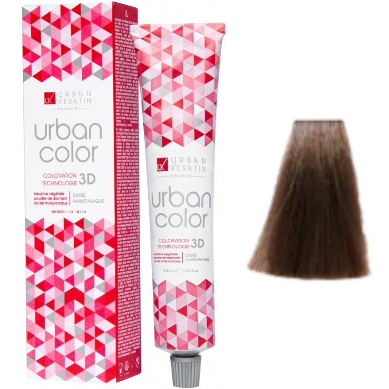 Coloration Sans Ammoniaque Urban Color Urban Keratin 100ml | Keraliss Lissage