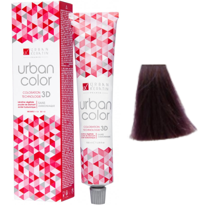 Coloration Sans Ammoniaque Urban Color Urban Keratin 100ml | Keraliss Lissage