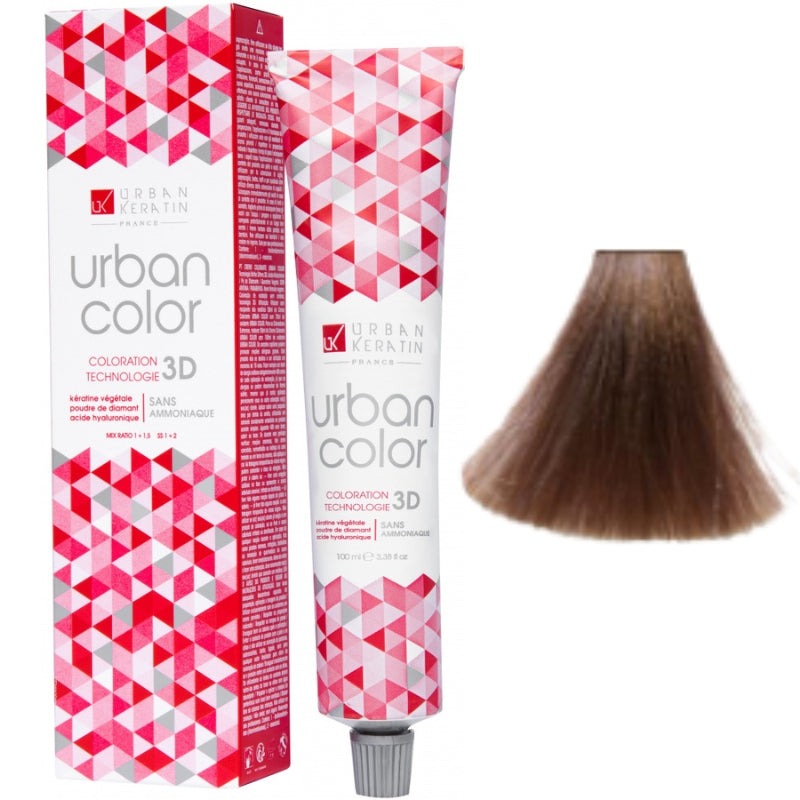 Coloration Sans Ammoniaque Urban Color Urban Keratin 100ml | Keraliss Lissage