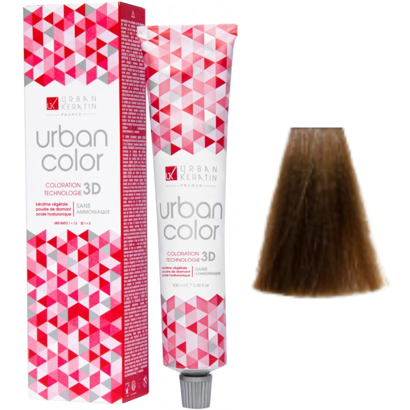 Coloration Sans Ammoniaque Urban Color Urban Keratin 100ml | Keraliss Lissage