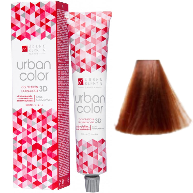 Coloration Sans Ammoniaque Urban Color Urban Keratin 100ml | Keraliss Lissage
