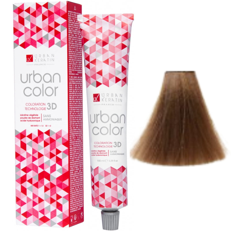 Coloration Sans Ammoniaque Urban Color Urban Keratin 100ml | Keraliss Lissage