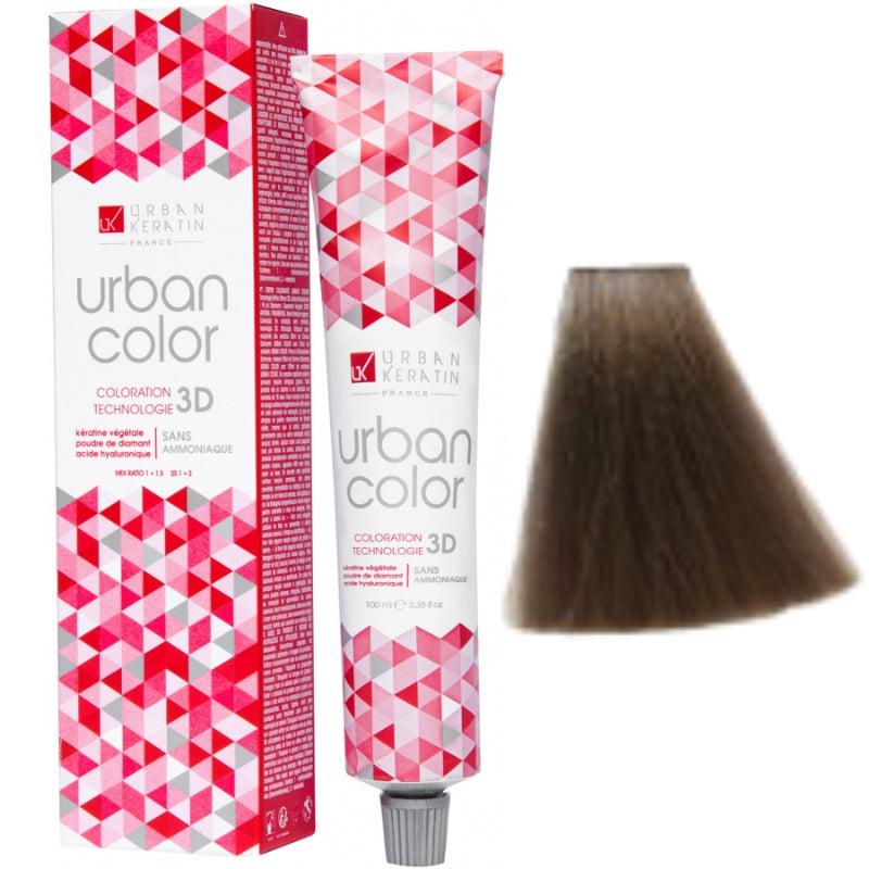 Coloration Sans Ammoniaque Urban Color Urban Keratin 100ml | Keraliss Lissage