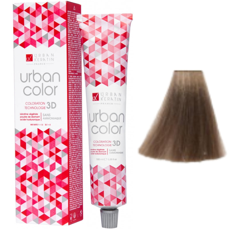 Coloration Sans Ammoniaque Urban Color Urban Keratin 100ml | Keraliss Lissage