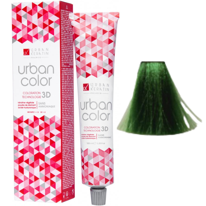 Coloration Sans Ammoniaque Urban Color Urban Keratin 100ml | Keraliss Lissage