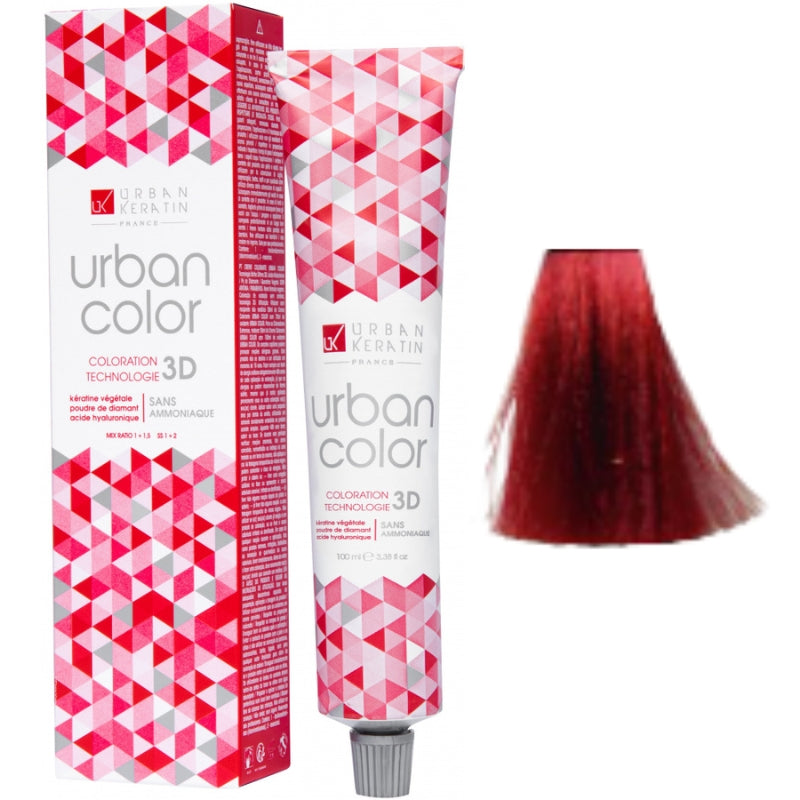 Coloration Sans Ammoniaque Urban Color Urban Keratin 100ml | Keraliss Lissage