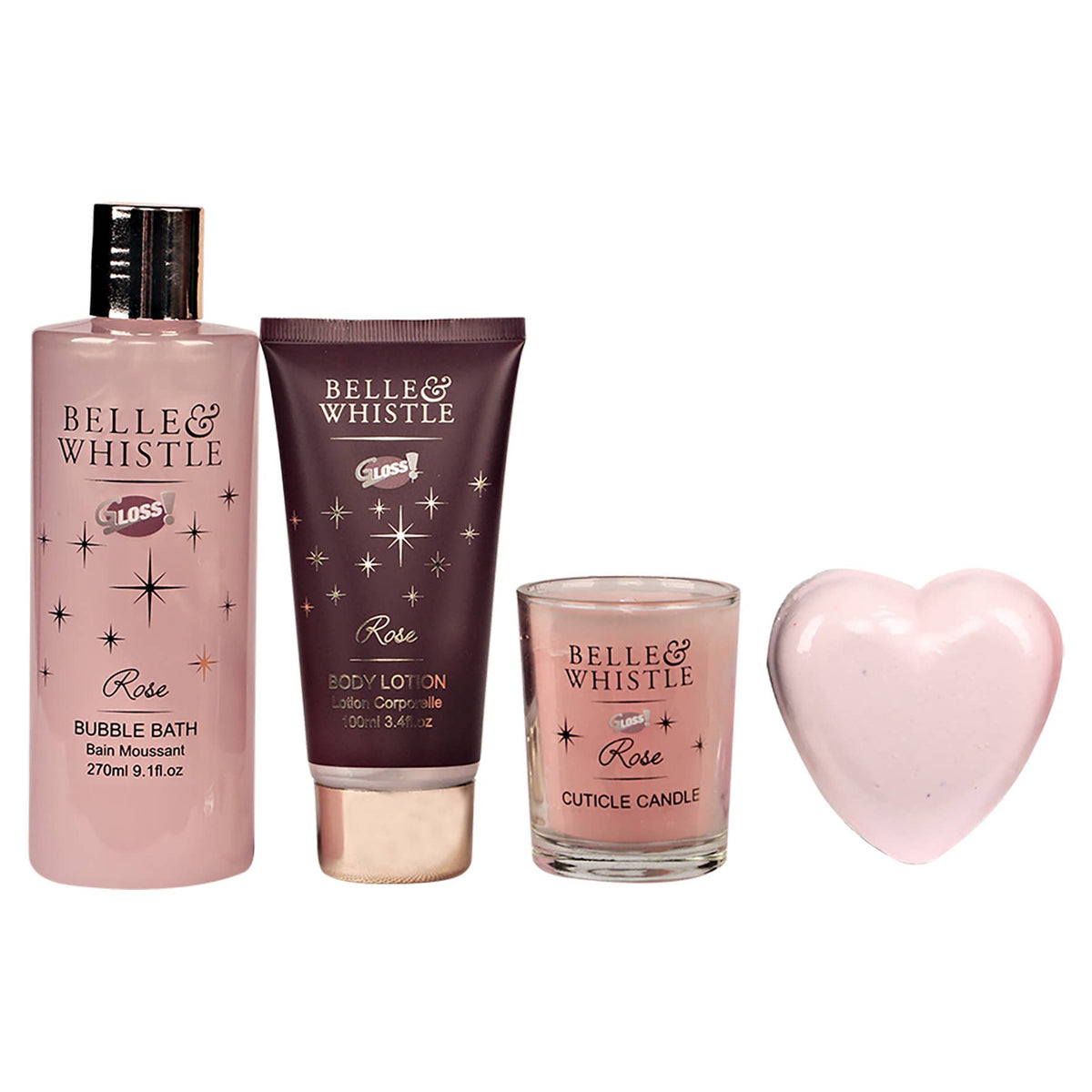 offret Bain & Corps Cadeau Femme – Bain Moussant, Lotion, Effervescents & Bougie